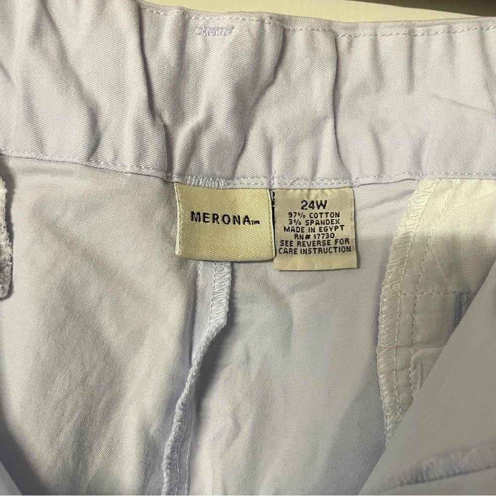 Baby Blue Women's Capris